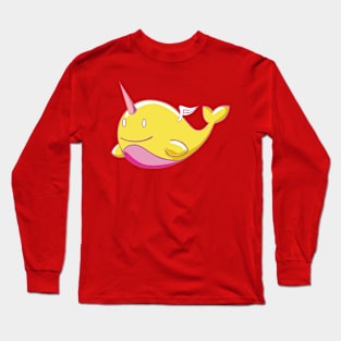 Adorablwhales - Narwhallace Long Sleeve T-Shirt